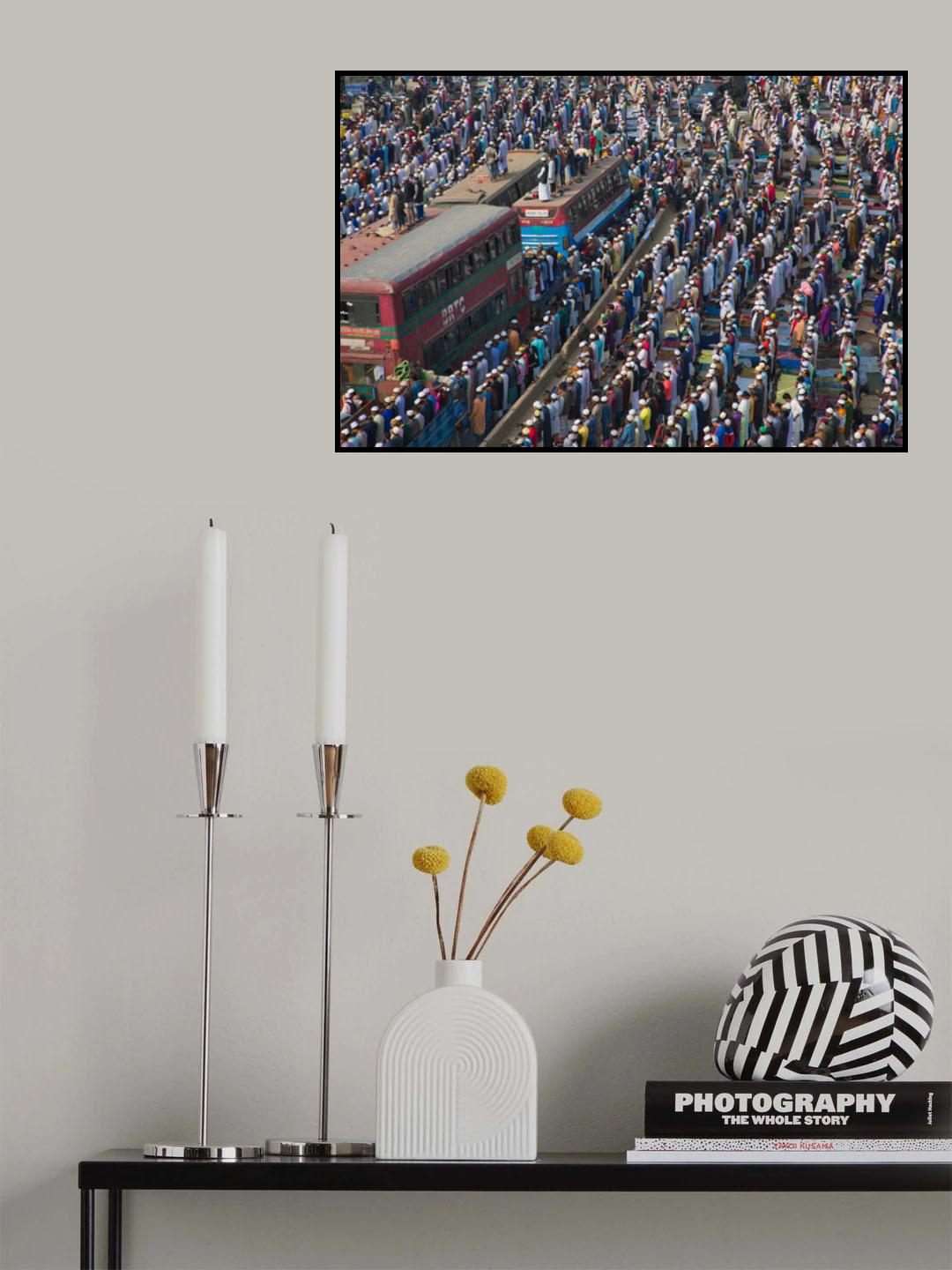Largest Muslim congregation Poster och Canvastavla