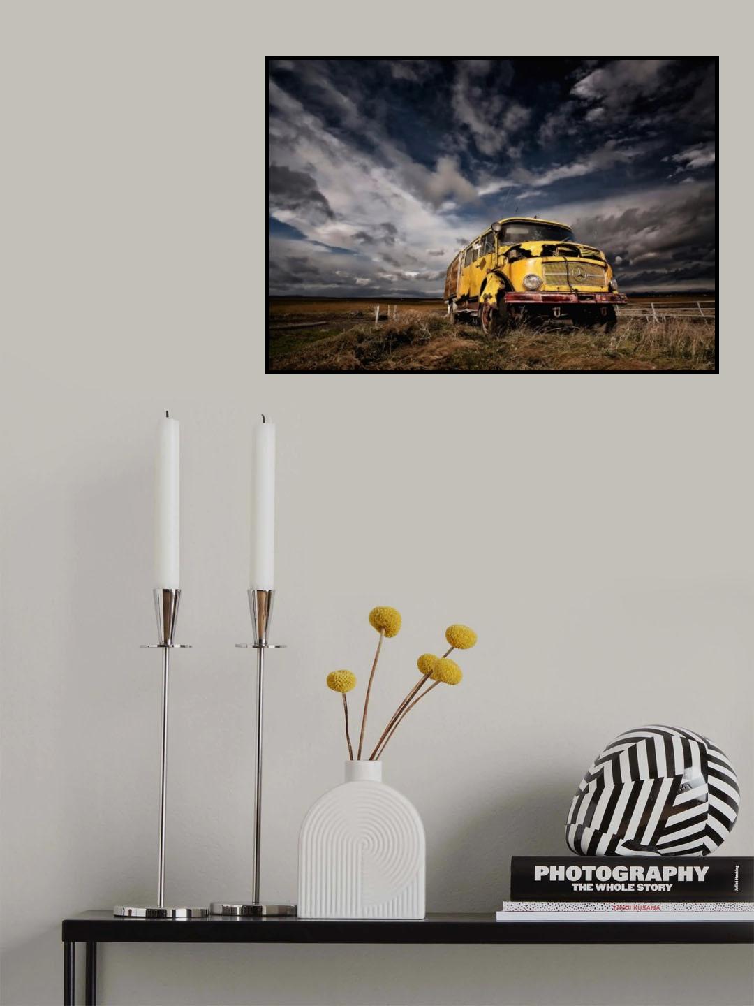Benz Poster och Canvastavla