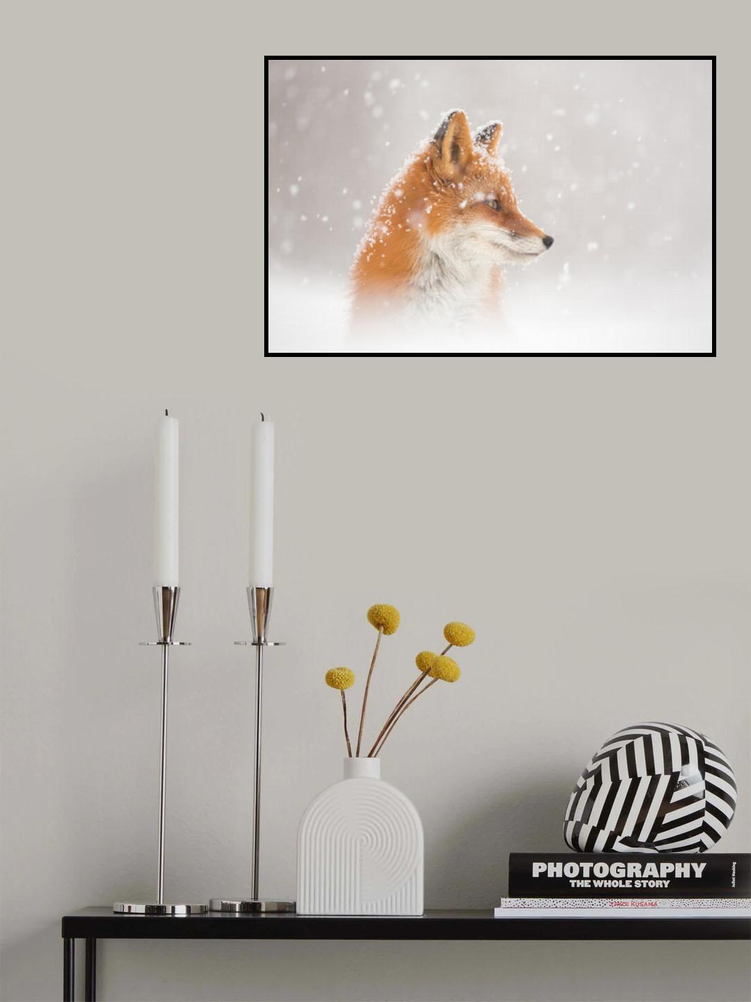 Snow is falling… Poster och Canvastavla