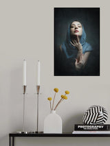 blue Poster och Canvastavla