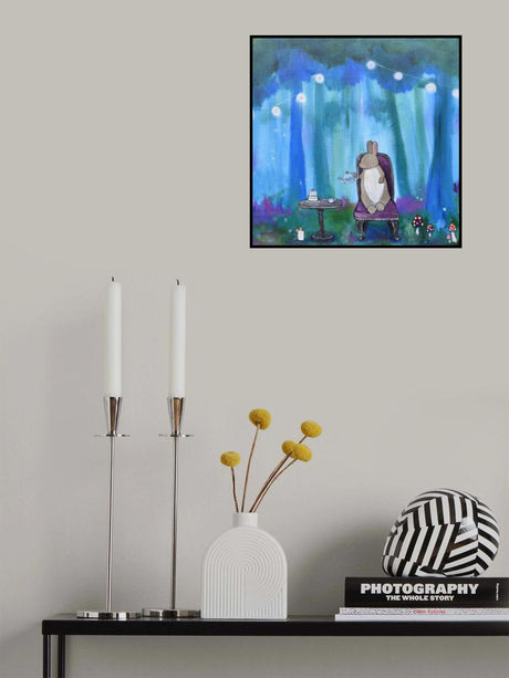 Woodland Tea Party Poster och Canvastavla