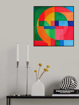 Modern Vibrant Painting No.2 Poster och Canvastavla