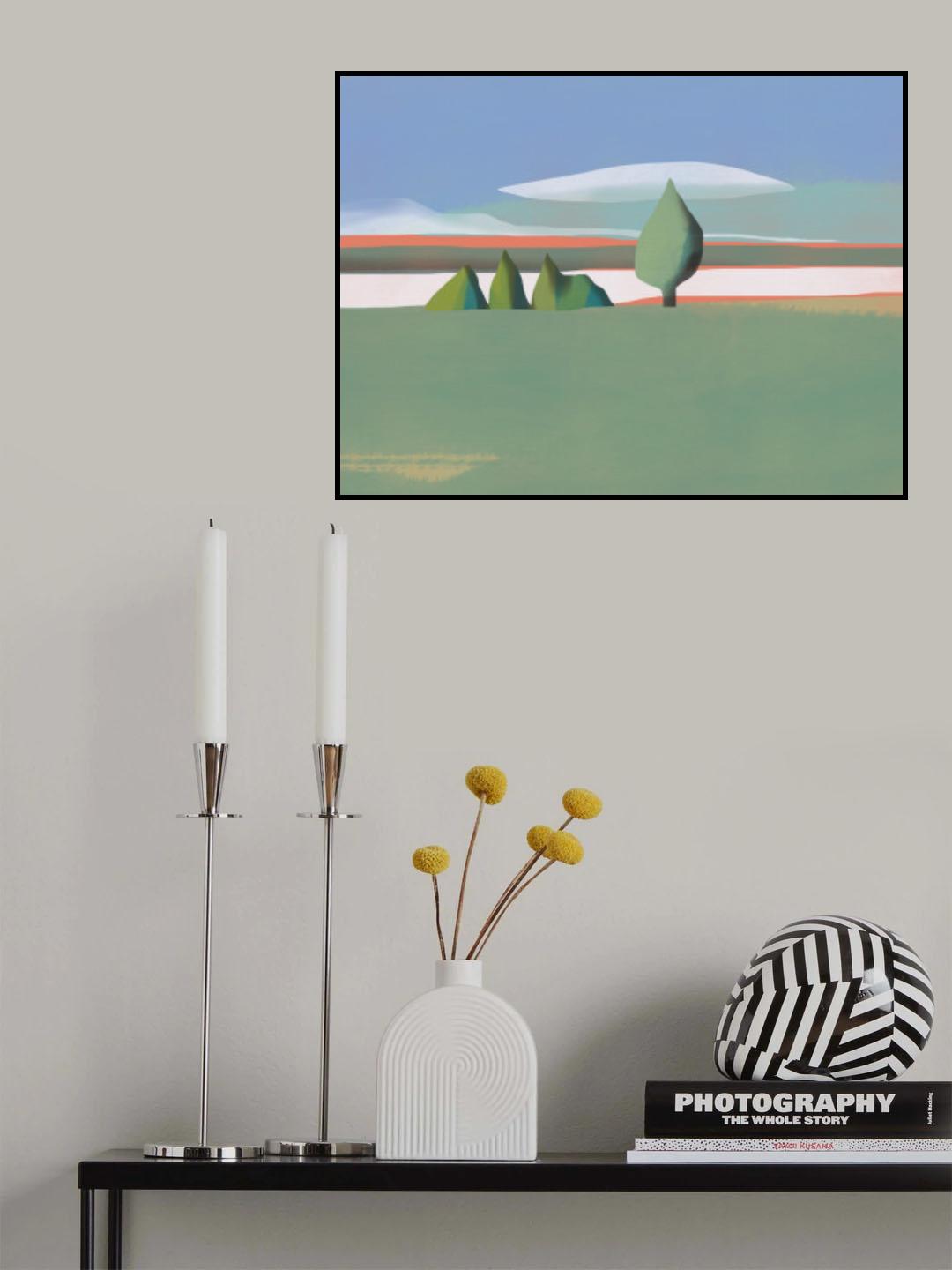 Tree and Shrubs Poster och Canvastavla