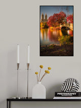 Fall in Central Park Poster och Canvastavla