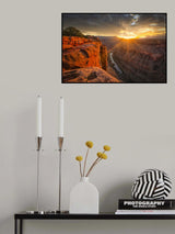 Sunrise Over The Grand Canyon Poster och Canvastavla