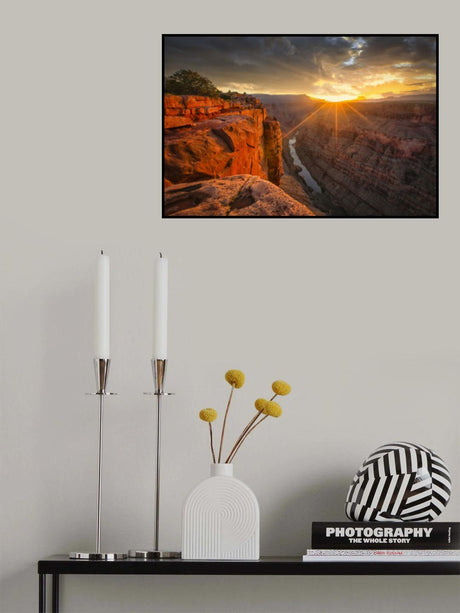 Sunrise Over The Grand Canyon Poster och Canvastavla