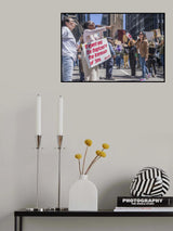 Opposing Views Poster och Canvastavla
