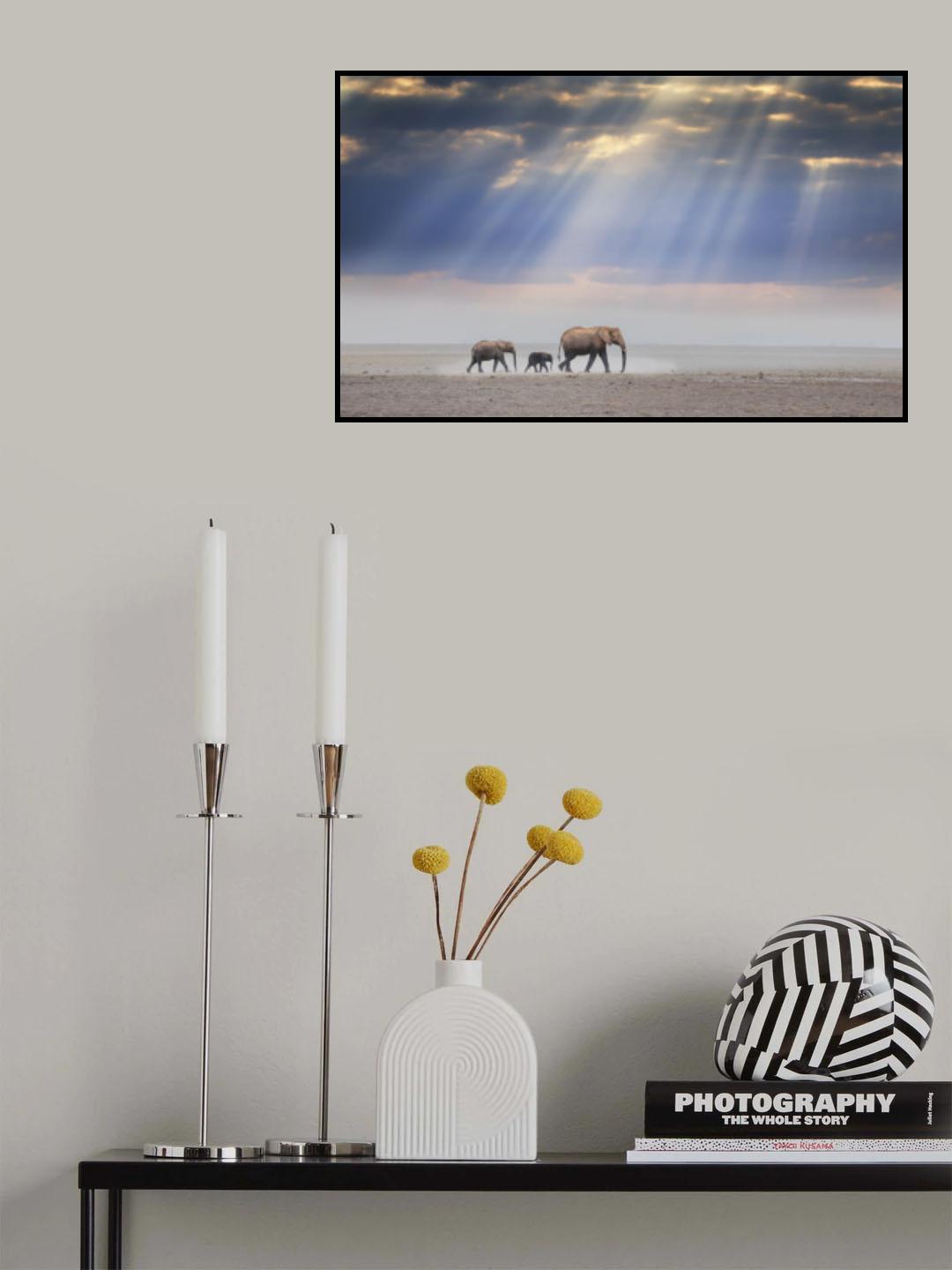 Sunbathing Poster och Canvastavla