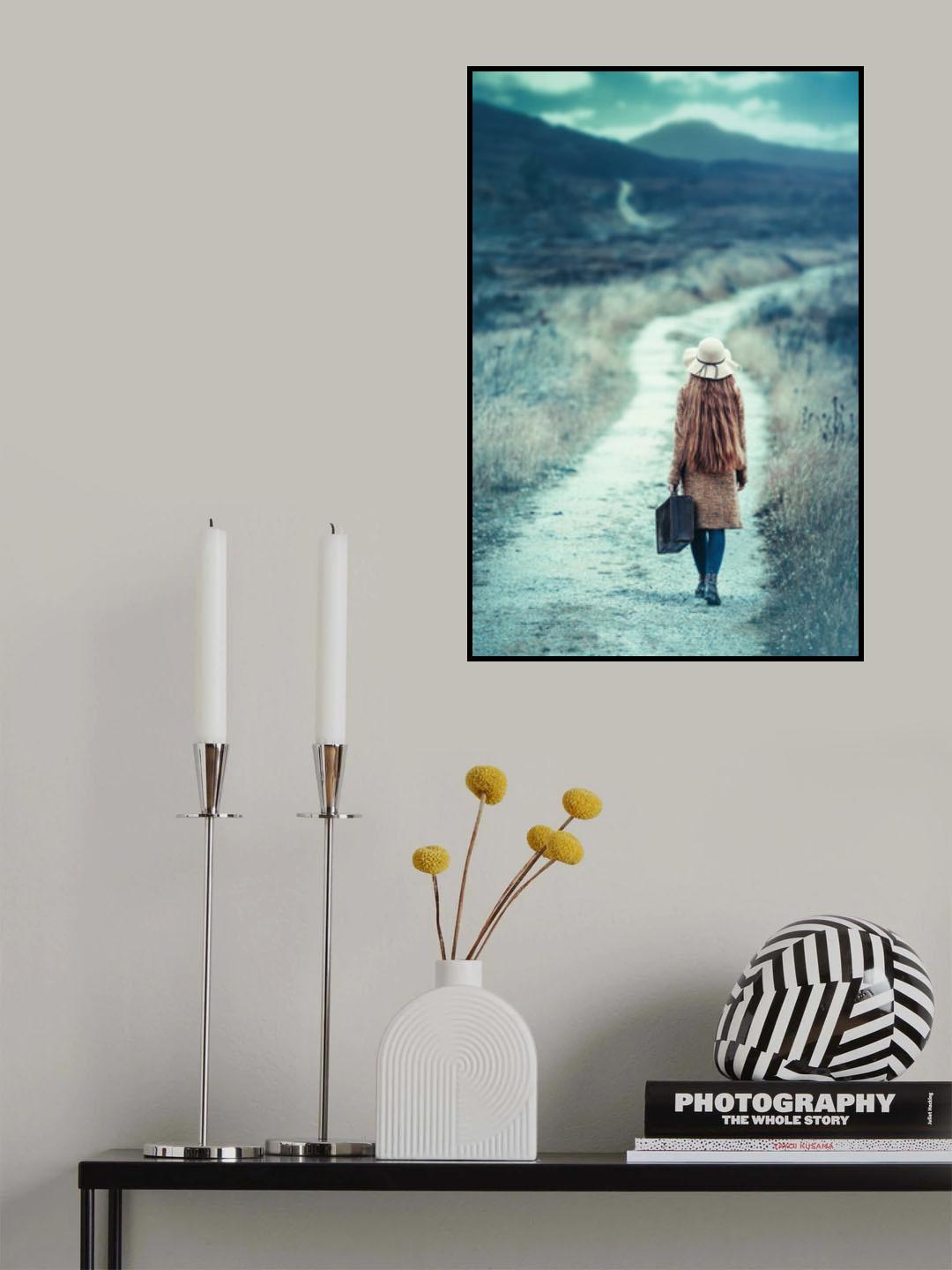 On the way Poster och Canvastavla