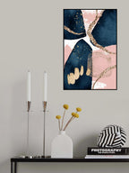 Fabulously  Navy -2 Poster och Canvastavla