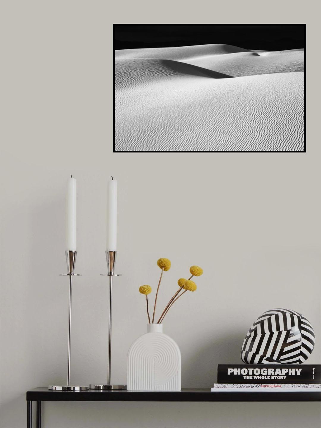 White Sands-Small hole Poster och Canvastavla
