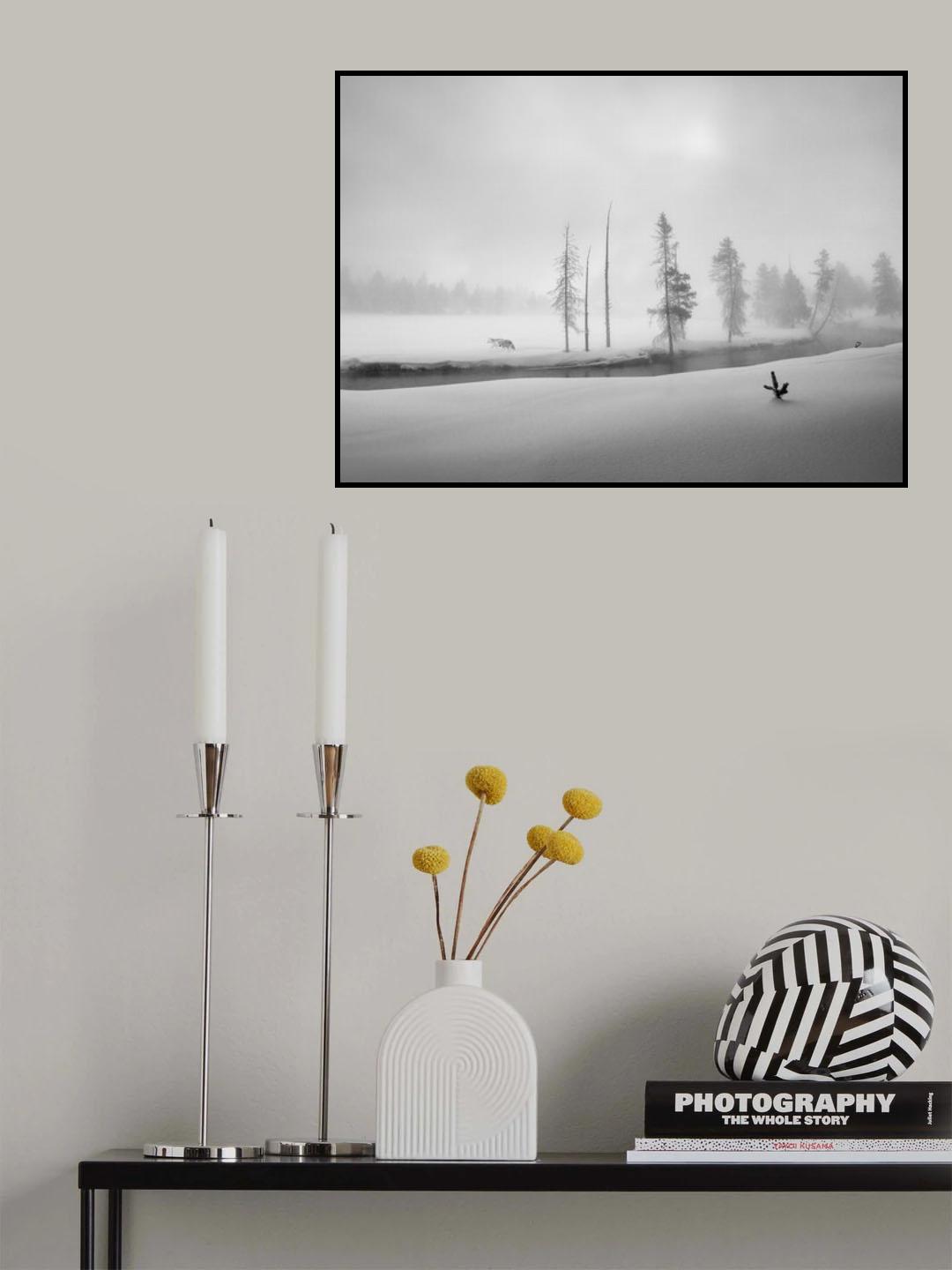 Morning walk Poster och Canvastavla