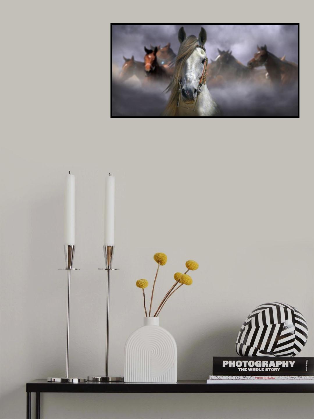 Horses Poster och Canvastavla