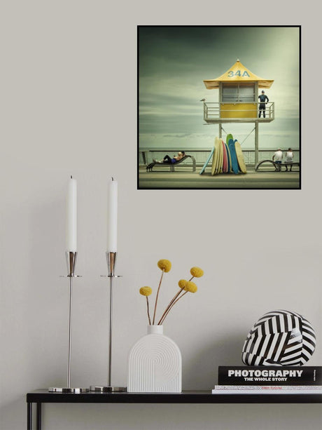 The life guard Poster och Canvastavla