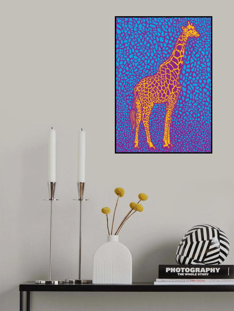 The Majestic Giraffe Poster och Canvastavla
