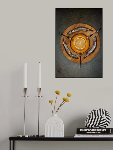 Three fish Poster och Canvastavla