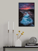 Brúarfoss Poster och Canvastavla
