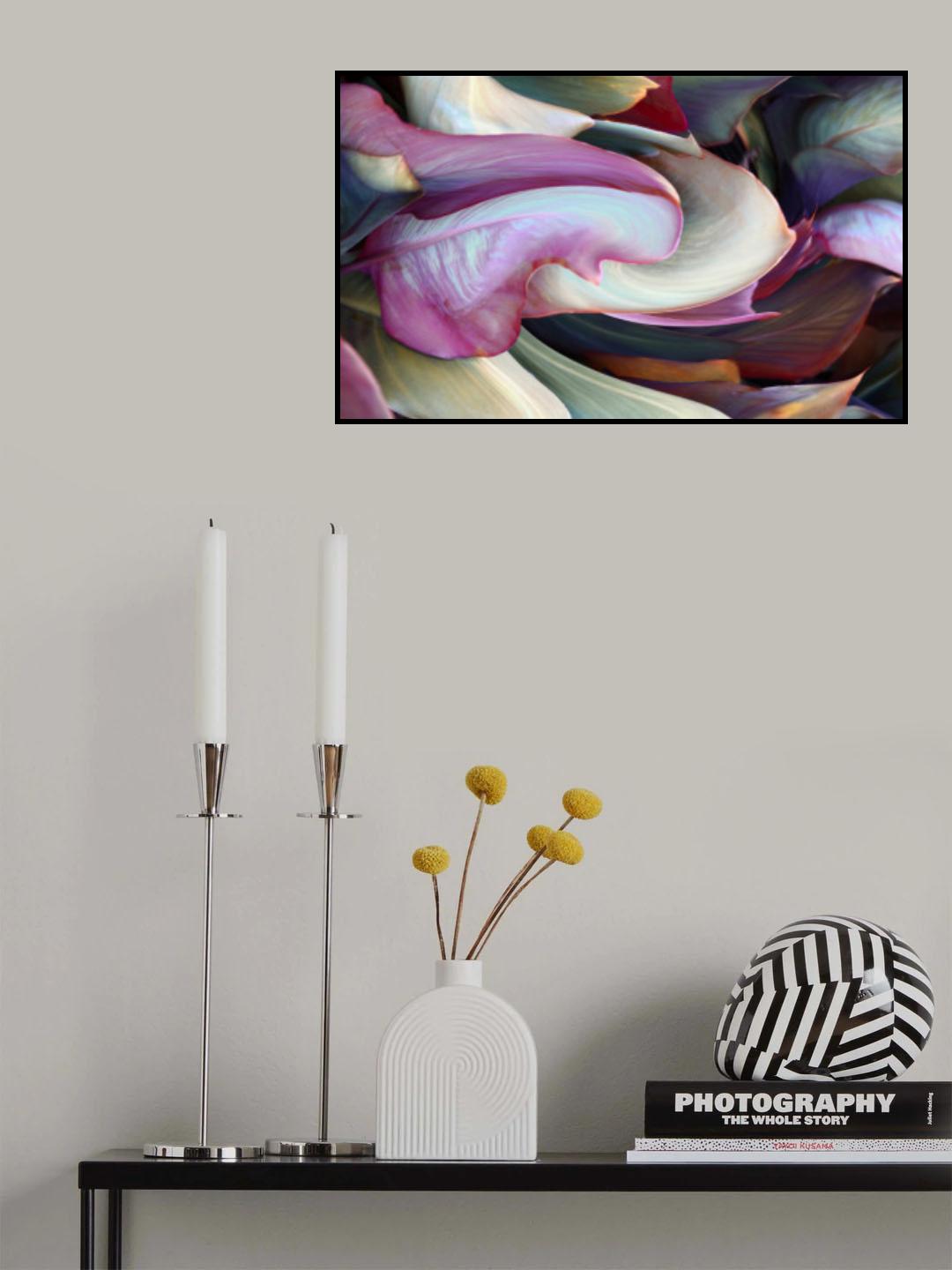 The colors in leaves Poster och Canvastavla