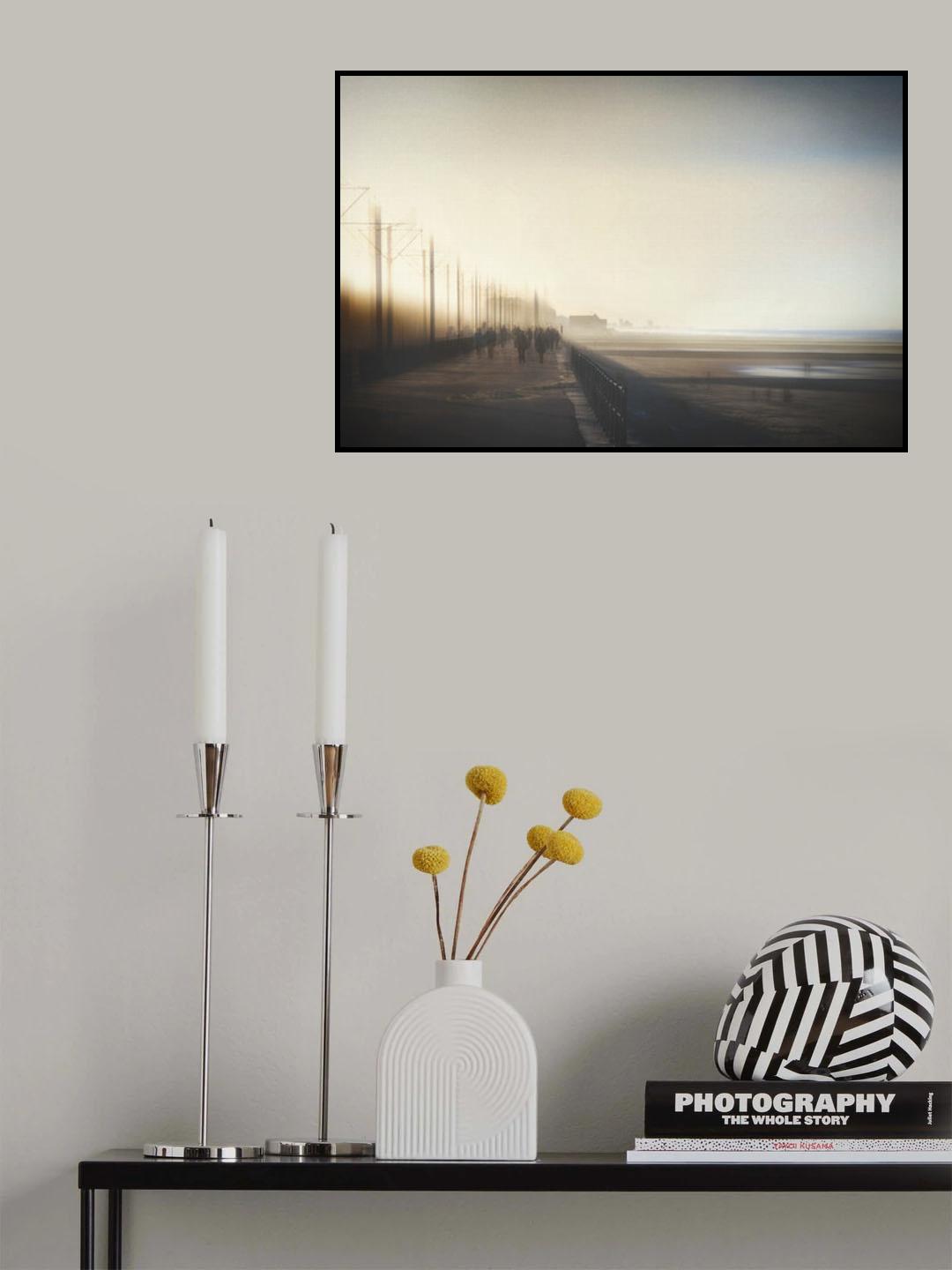 That singular moment when today turns into yesterday Poster och Canvastavla