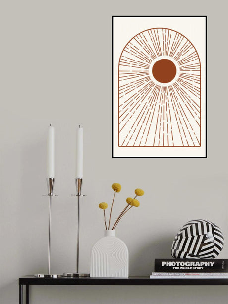 Sun Poster och Canvastavla