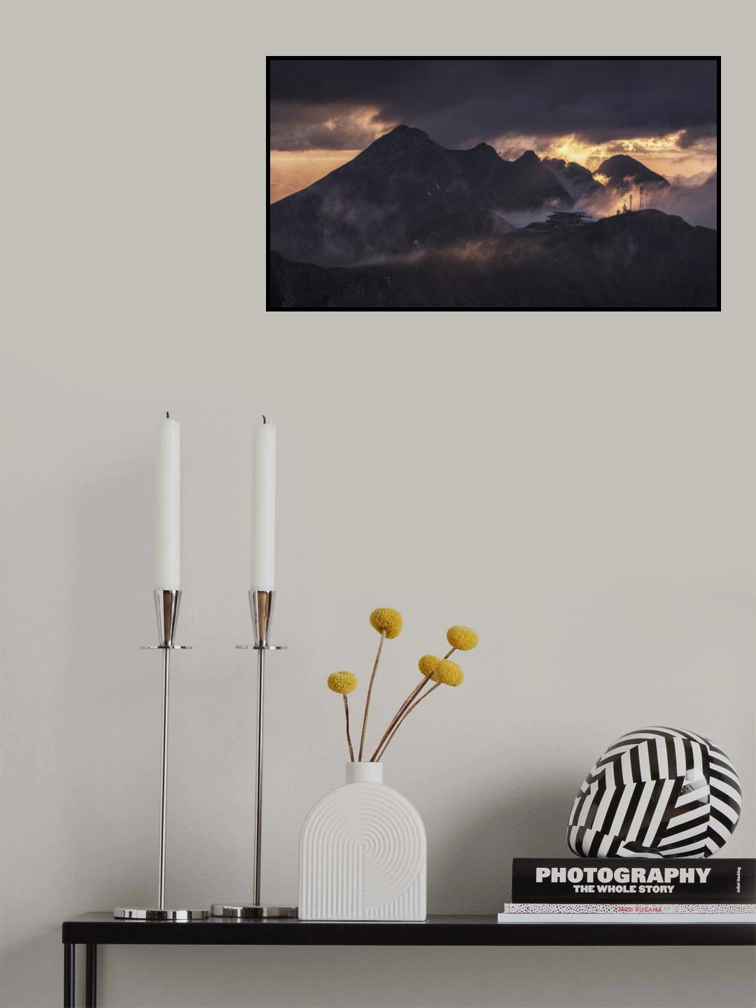 Caucasus mountains Poster och Canvastavla