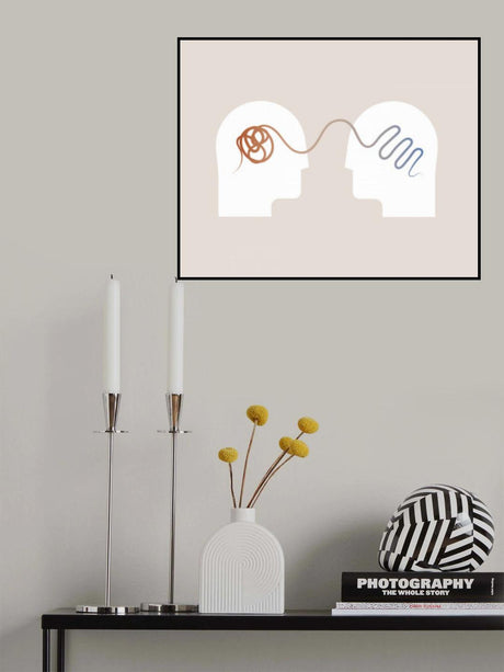 Mind Therapy No4 Poster och Canvastavla