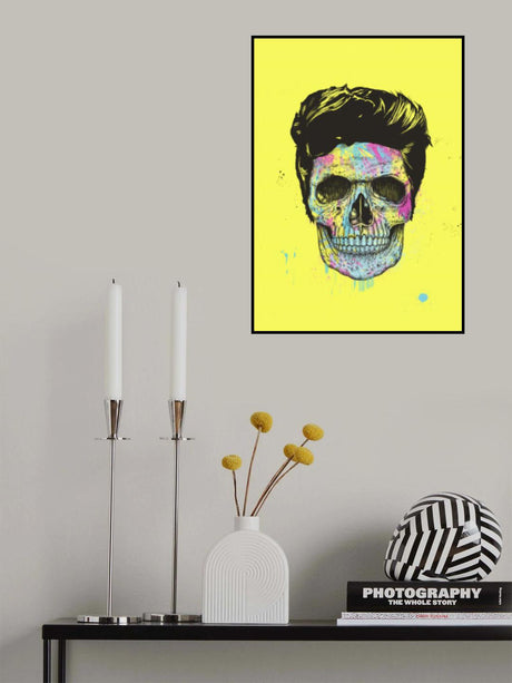 Color your skull Poster och Canvastavla