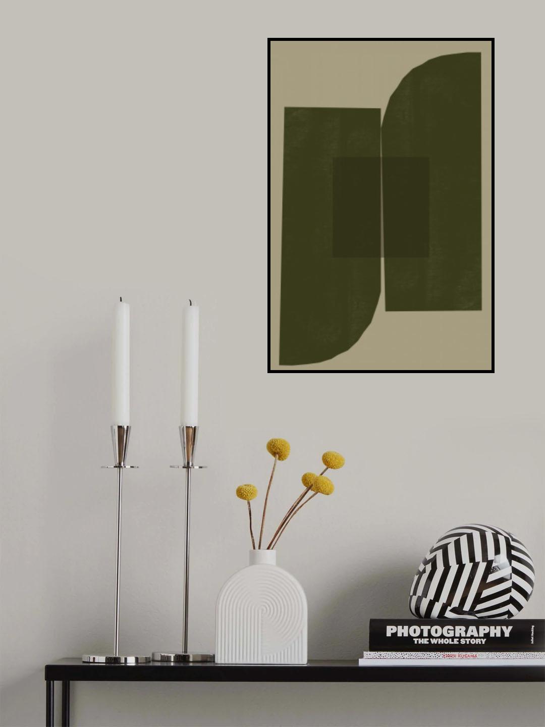 Green Composition _2 Poster och Canvastavla