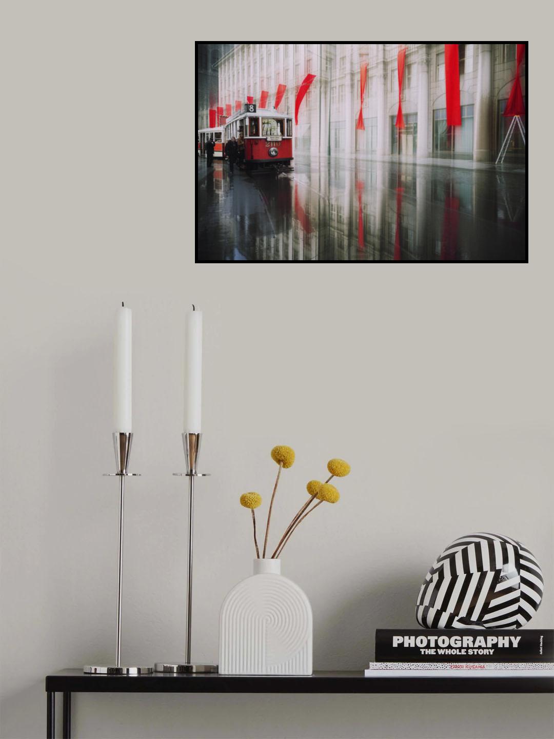 Line 8 Poster och Canvastavla