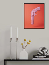 Pinkgun Poster och Canvastavla