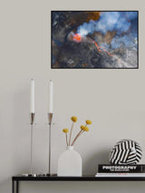 Fagradalsfjall Volcano Poster och Canvastavla