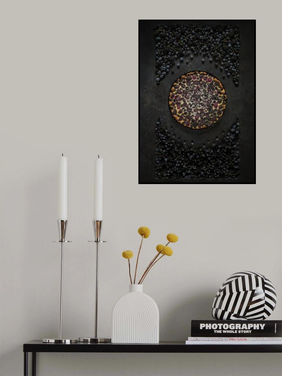 Berries tart Poster och Canvastavla