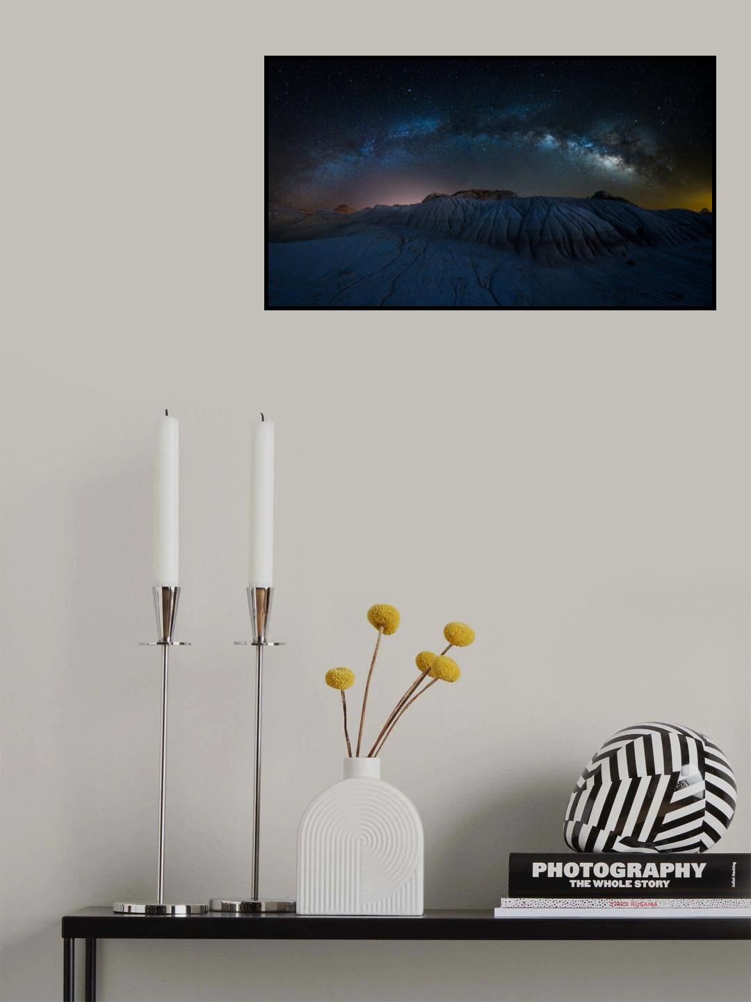Milky Way Poster och Canvastavla
