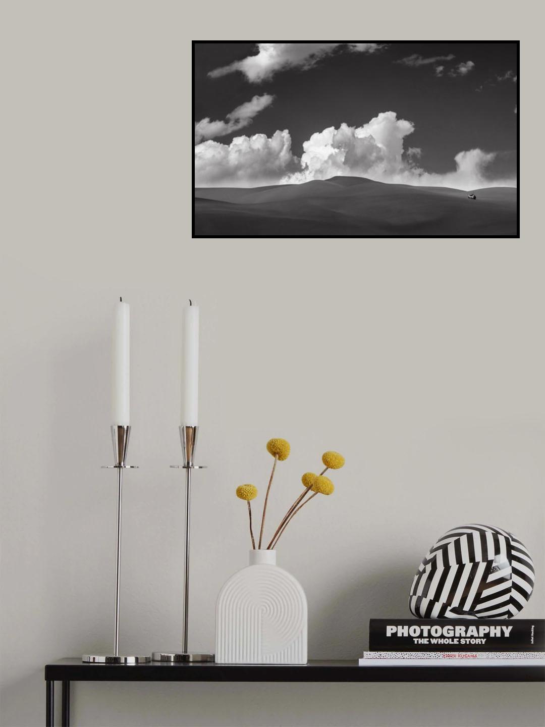 Desert Driving Poster och Canvastavla