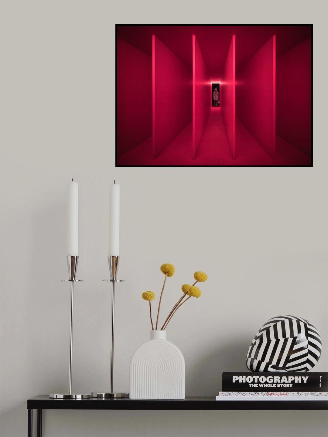 Red dimension Poster och Canvastavla