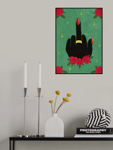 Middle Finger Poster och Canvastavla