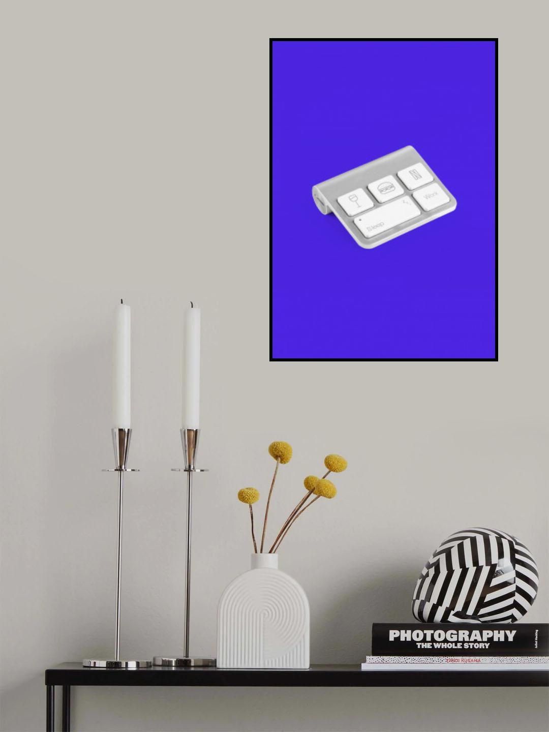 Life Keyboard Poster och Canvastavla