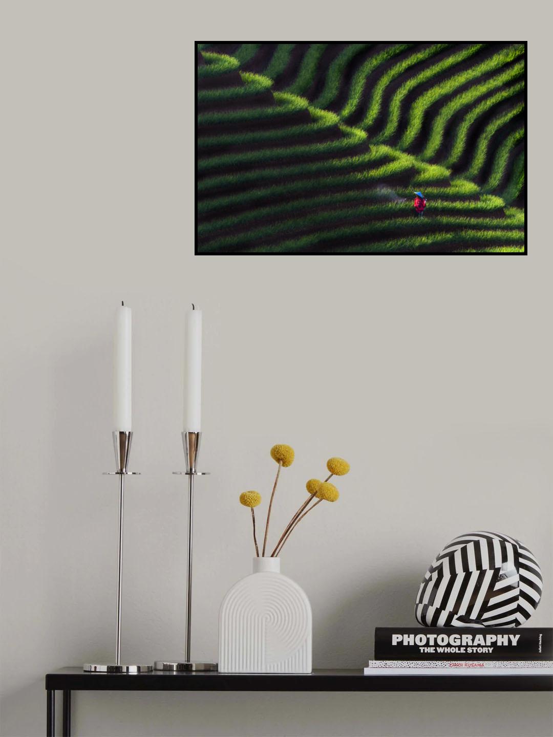 Morning Side Poster och Canvastavla
