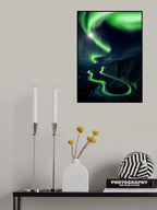 Aurora Borealis Light Poster och Canvastavla