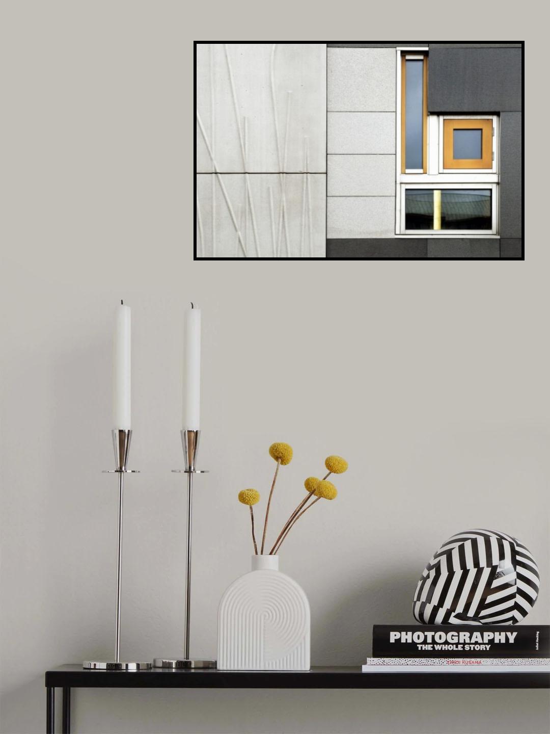 facade geometry Poster och Canvastavla