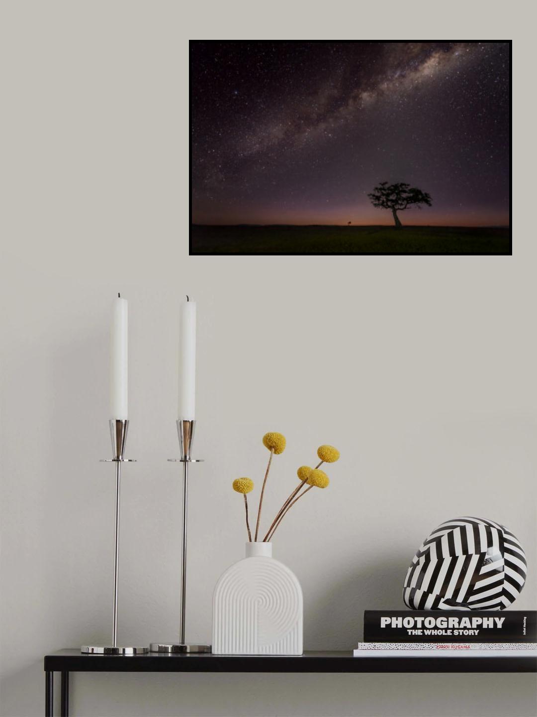 The Night of Maasai Mara Poster och Canvastavla