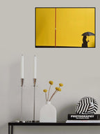Yellow, black, red Poster och Canvastavla