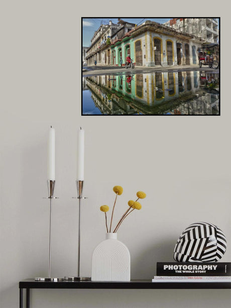 Reflection in Havana Poster och Canvastavla