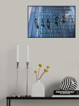 Acrobatic cleaners Poster och Canvastavla