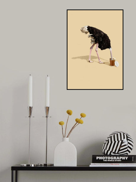 Dive in Coffee Poster och Canvastavla
