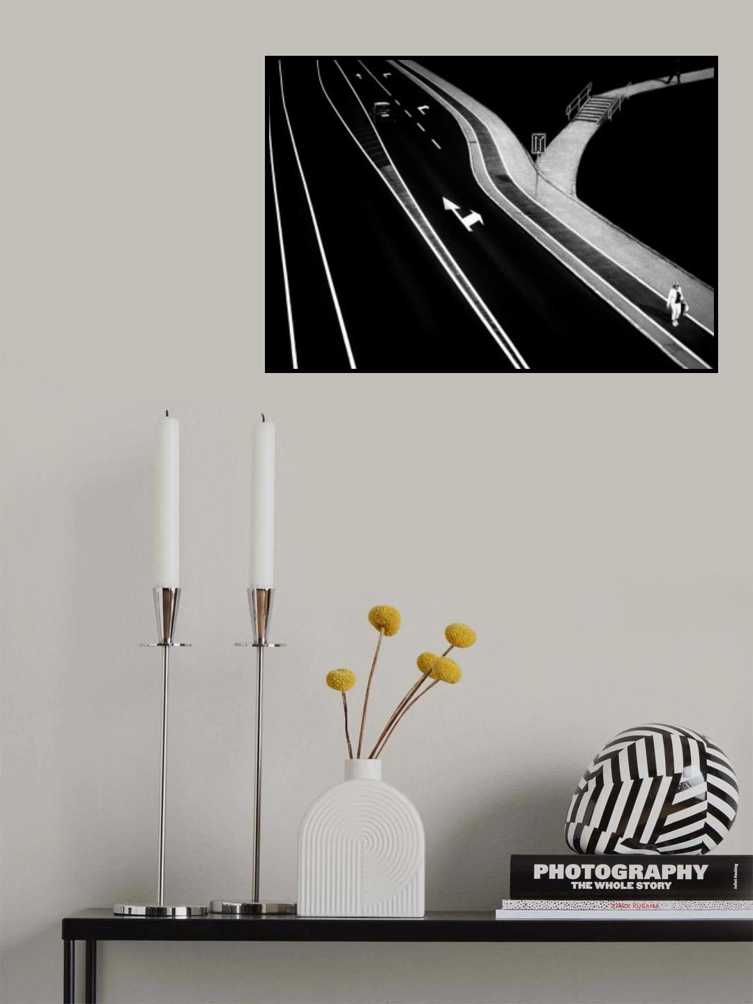 Distance Poster och Canvastavla