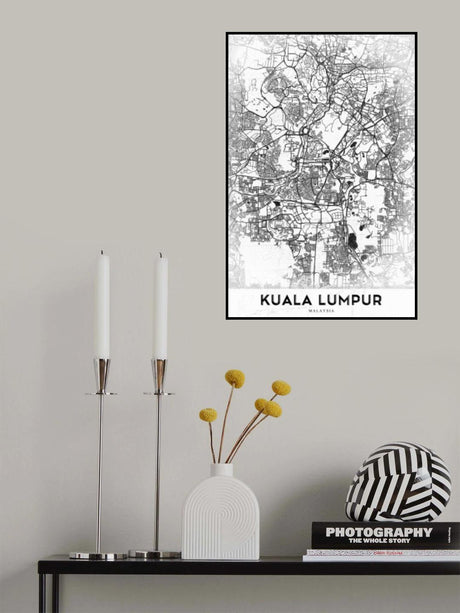 Kuala Lumpur Poster och Canvastavla