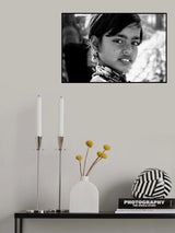 A girl with a necklace Poster och Canvastavla