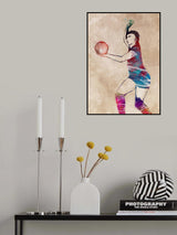 Volleyball sport art Poster och Canvastavla