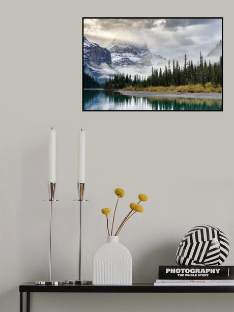 Morning in the Rockies Poster och Canvastavla